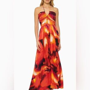 DKNY Strapless Maxi Dress Size Medium NWOT